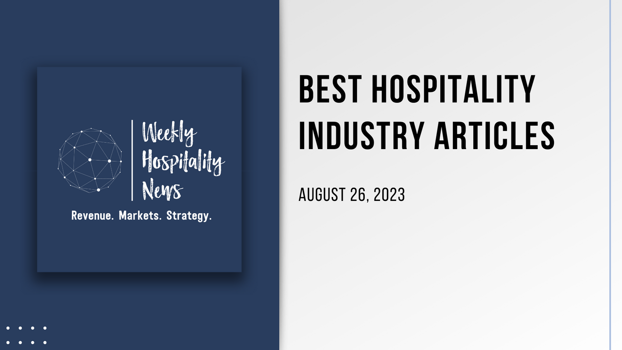 Weekly Insights. August 26, 2023