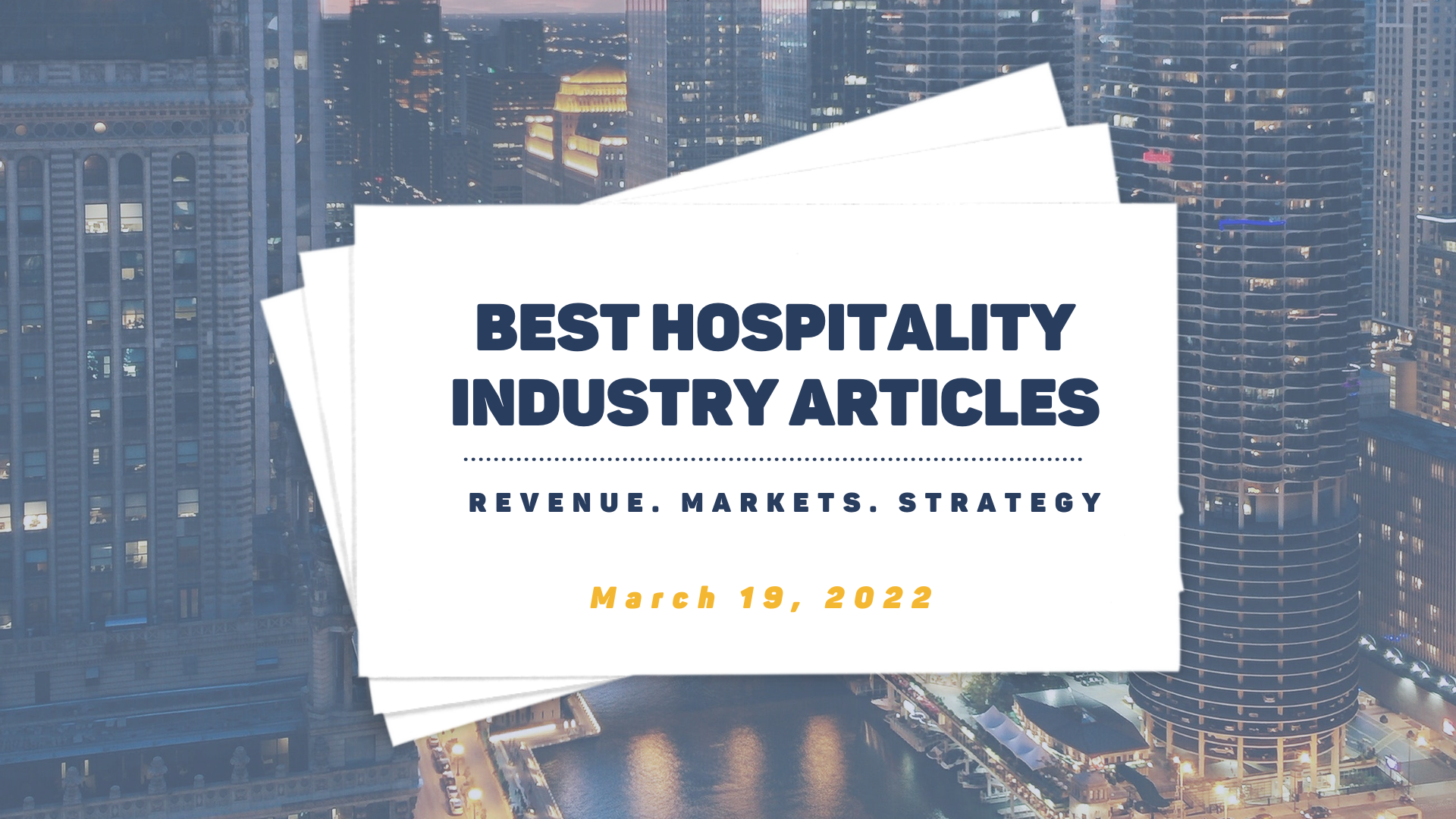 Weekly Insights. March 19, 2022