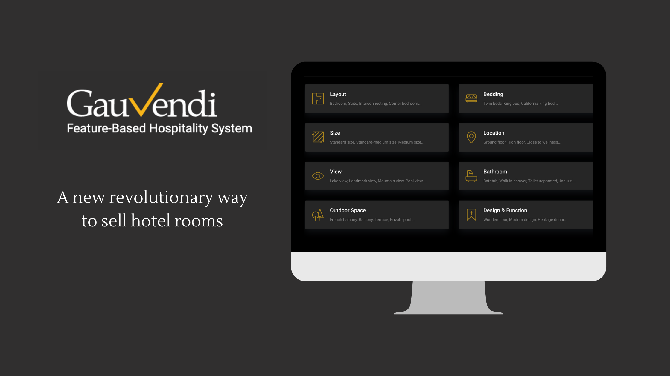 GauVendi - a feature-based hospitality system