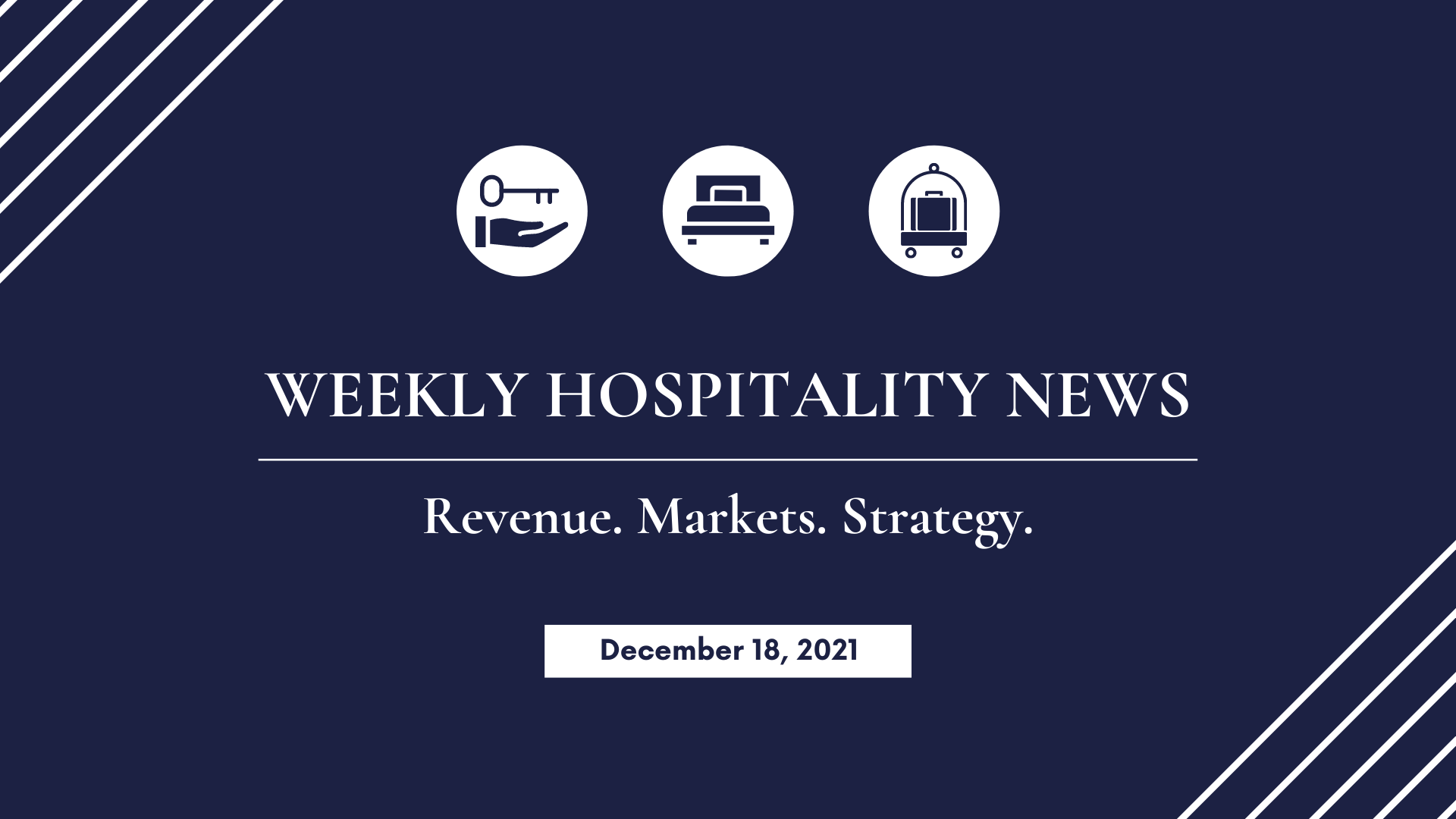 Weekly Insights. December 18, 2021
